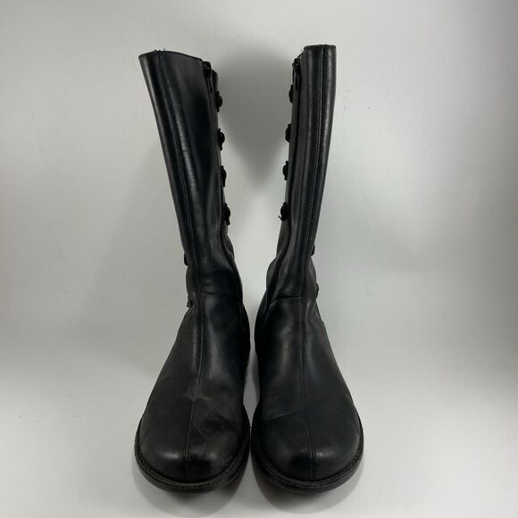 Merrell Tetra Launch Waterproof Black Side Zip Polartec Leather Boots Womens 6 - Picture 11 of 11